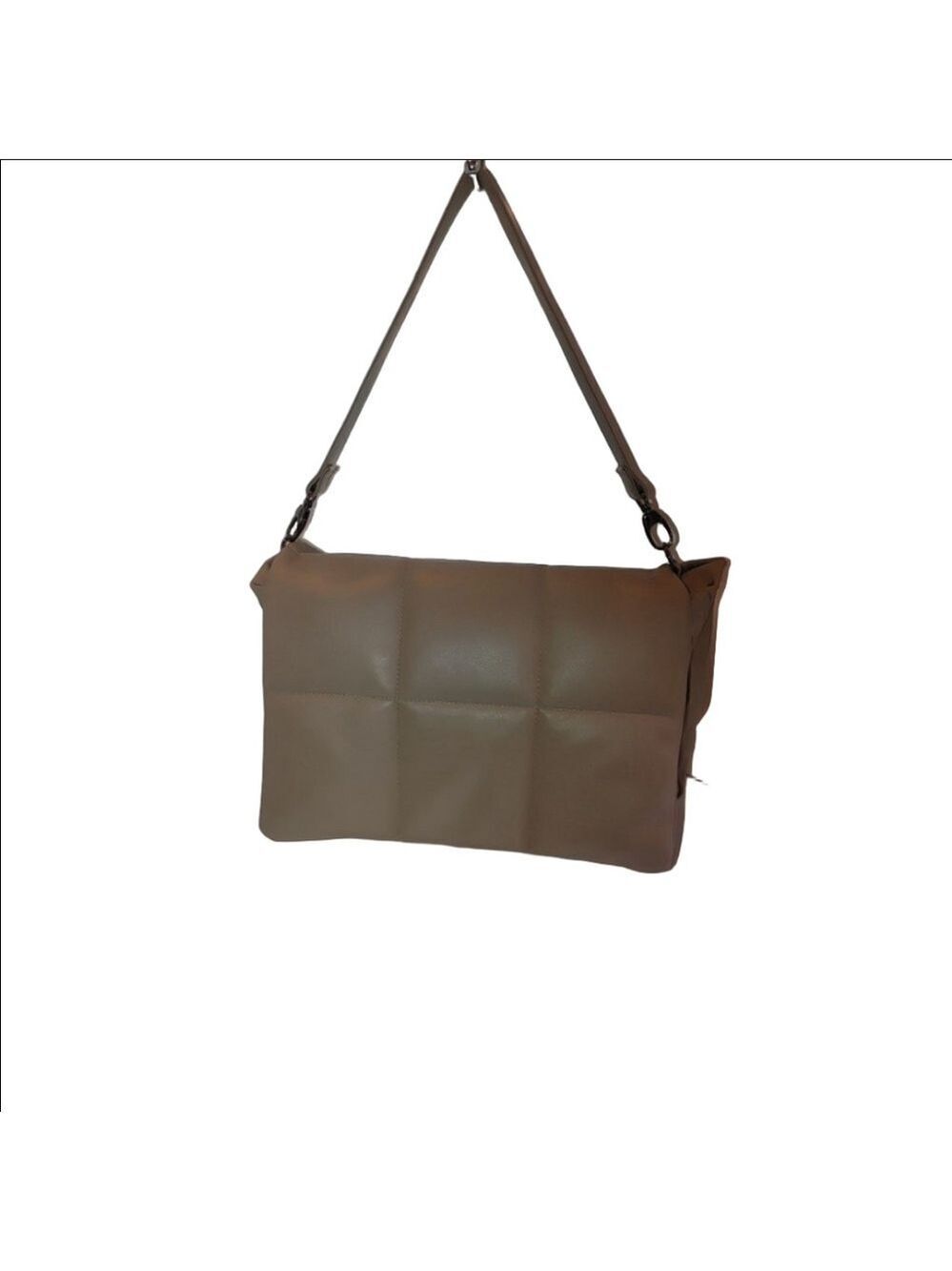 sondra roberts squared quilted leather bag